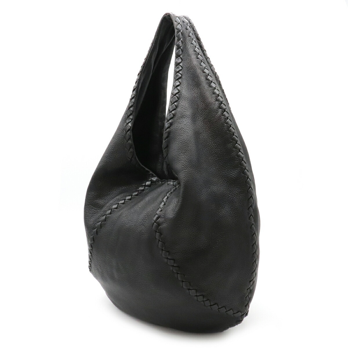 Bottega Veneta Bag Leather Black Shoulder